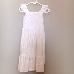 Lilt White Eyelet Dress